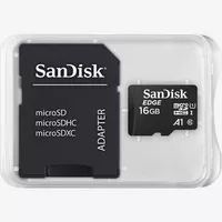 Karta SanDisk microSDHC™ z adapterem, 16 GB Produkt w pakiecie
