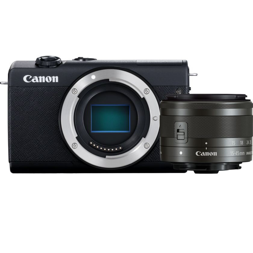 Canon EOS M200-body - zwart + EF-M 15-45mm-lens in Stopgezet — Canon  Nederland Store
