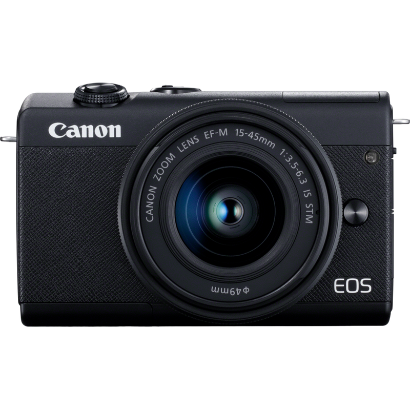 Comprar Corpo Canon EOS M200, Preto + Objetiva EF-M 15-45mm em Câmaras Wi-Fi — Loja Canon Portugal foto foto