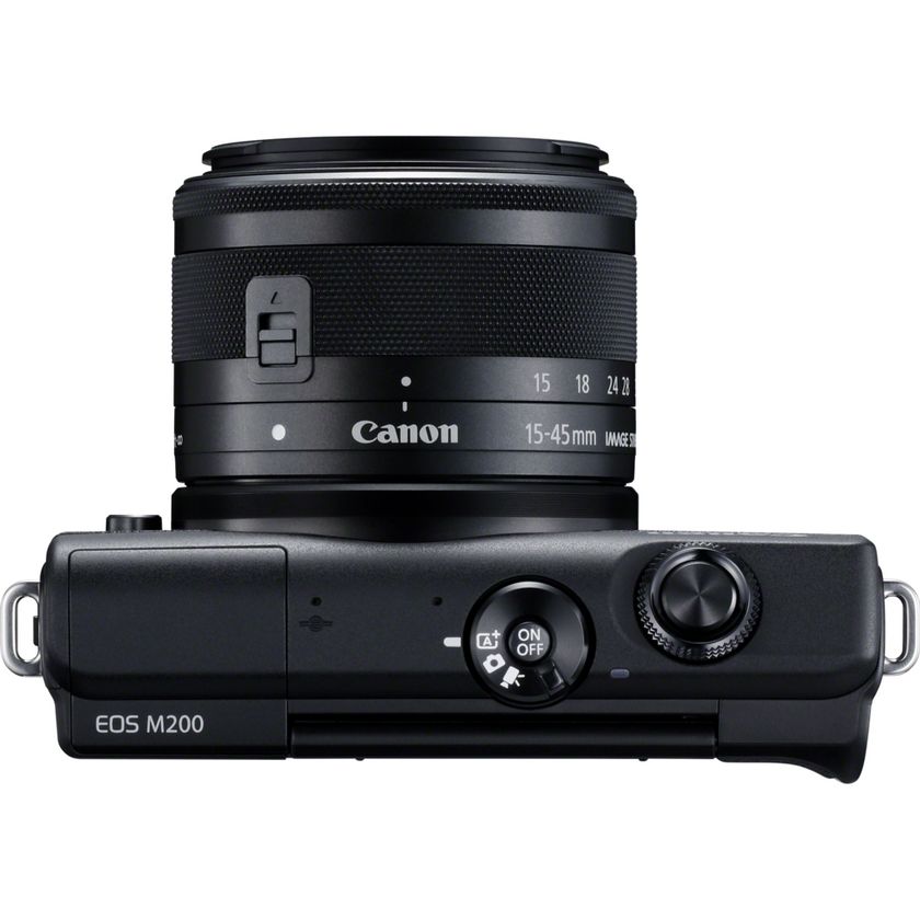 Canon EOS M200-body - zwart + EF-M 15-45mm-lens in Stopgezet — Canon  Nederland Store