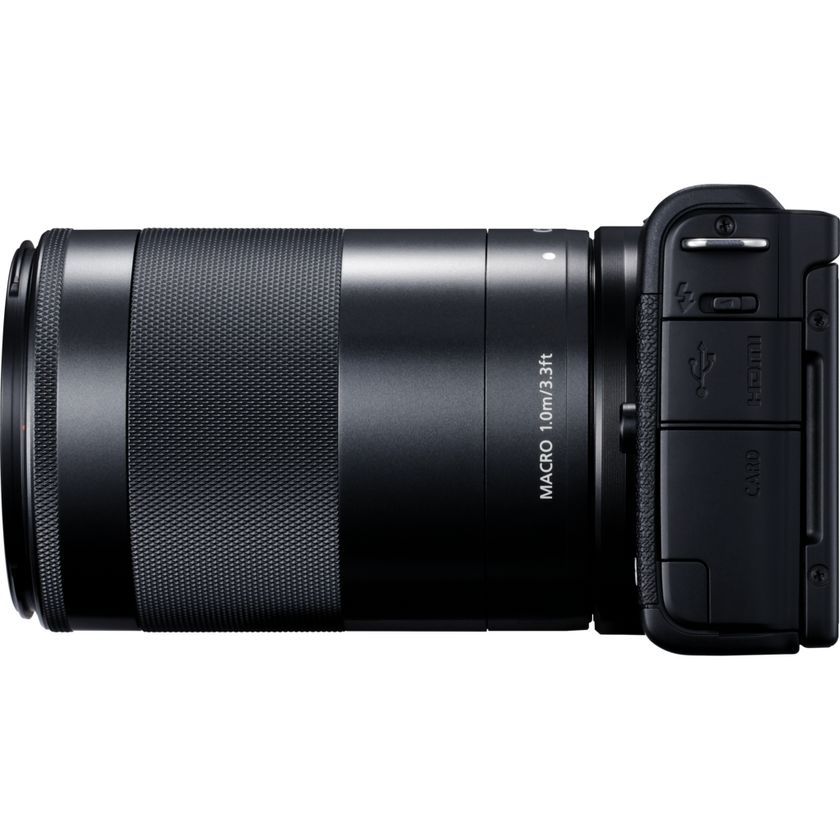 Buy Canon EOS M200 Body - Black + EF-M 15-45mm + EF-M 55