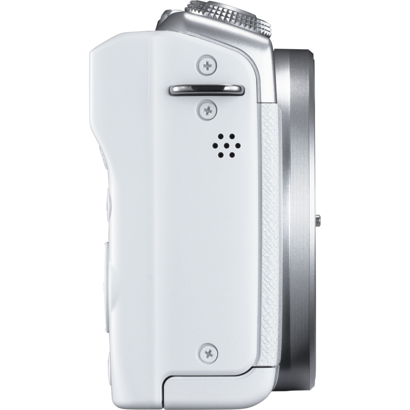 Canon EOS M200 Body - White + EF-M 15-45mm Silver Product Right View