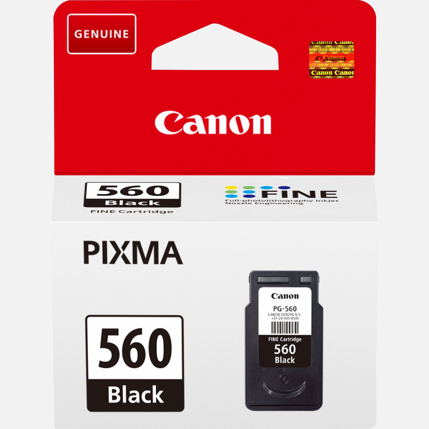 Cartucho de tinta negra Canon PG-560 — Canon Espana