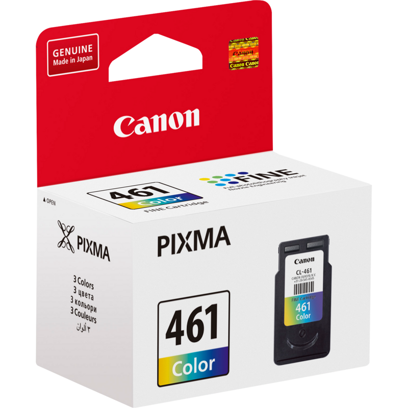 Canon CL-461 Colour Ink Cartridge Product Left View