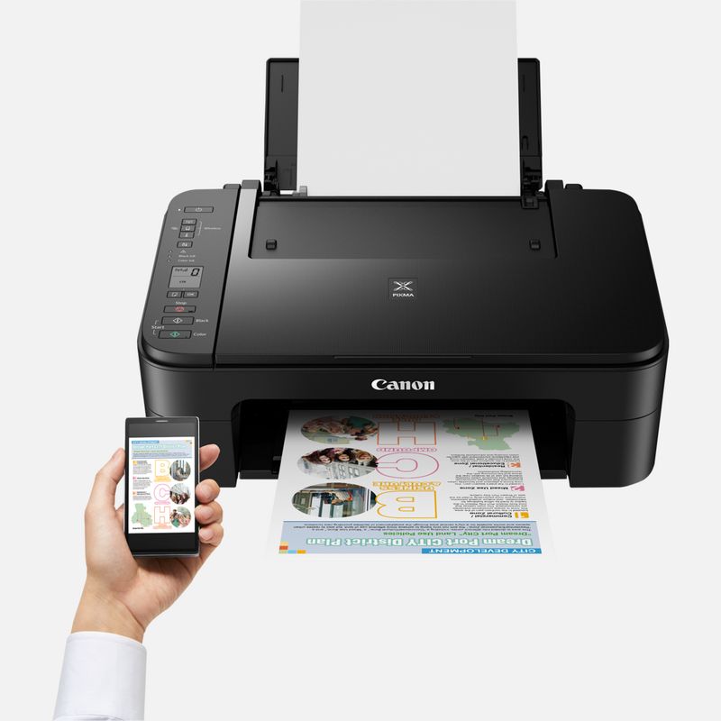 Canon PIXMA TS3350 Multifunction Wifi Printer - Black & ink cartridges  PG-545 XL + CLI-546 XL BK/C/M/Y (2 ink cartridges) multipack black + color  8ml + 9ml ORIGINAL for PIXMA printers 