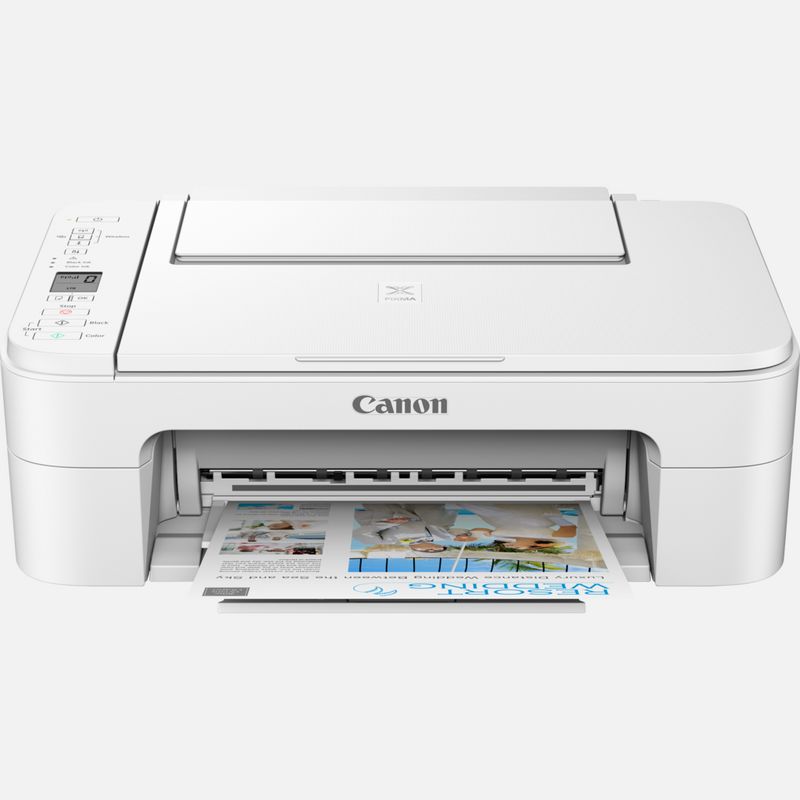 Canon PIXMA TS3350 Farbtintenstrahl-Multifunktionsgerät-WLAN-Print App neu  Weiß 4549292143966