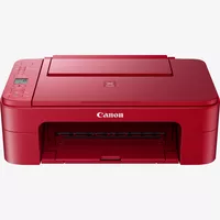 Canon PIXMA TS3352 Wireless Colour All in One Inkjet Photo Printer, Red Product Front View