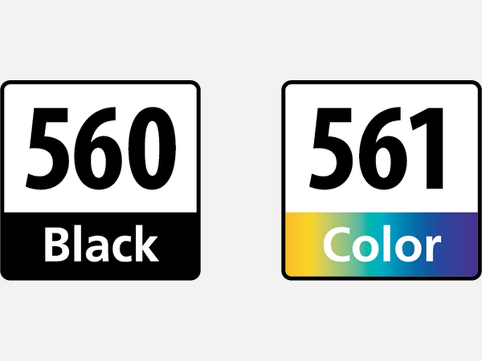 Multipack Canon de cartouches d'encre noire PG-560 et couleur CL-561 dans  Fin de Série — Boutique Canon Suisse