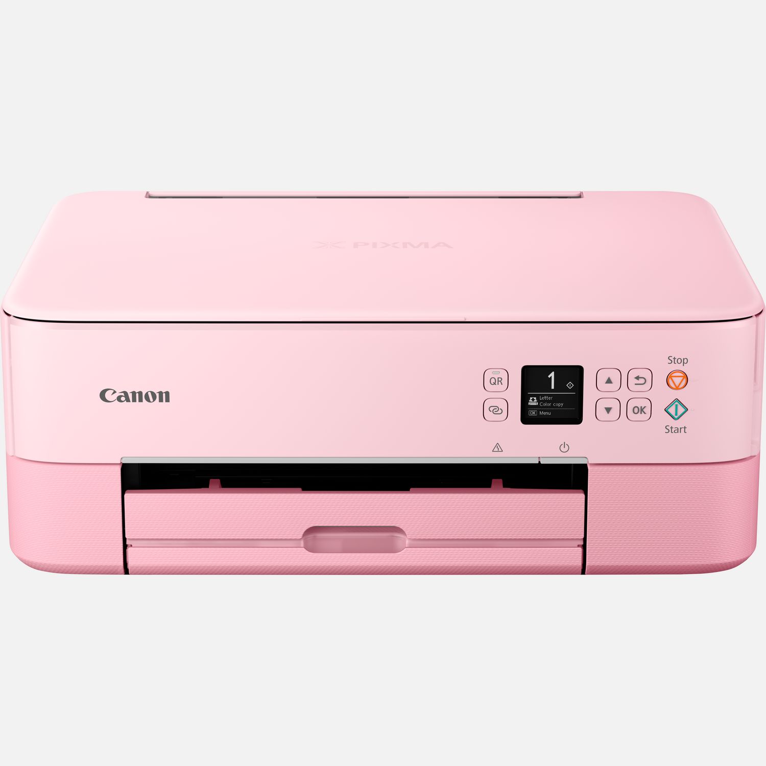 Image of Stampante fotografica wireless inkjet a colori multifunzione Canon PIXMA TS5352a, rosa