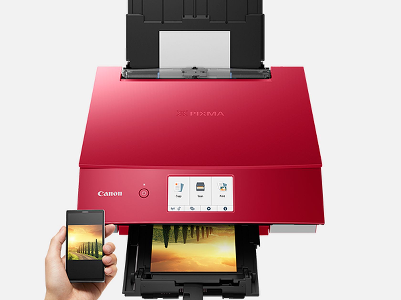 mit 12er Set Youprint Druckerpatronen Bundle Canon PIXMA TS8352 Drucker mit Scanner, Kopierer 