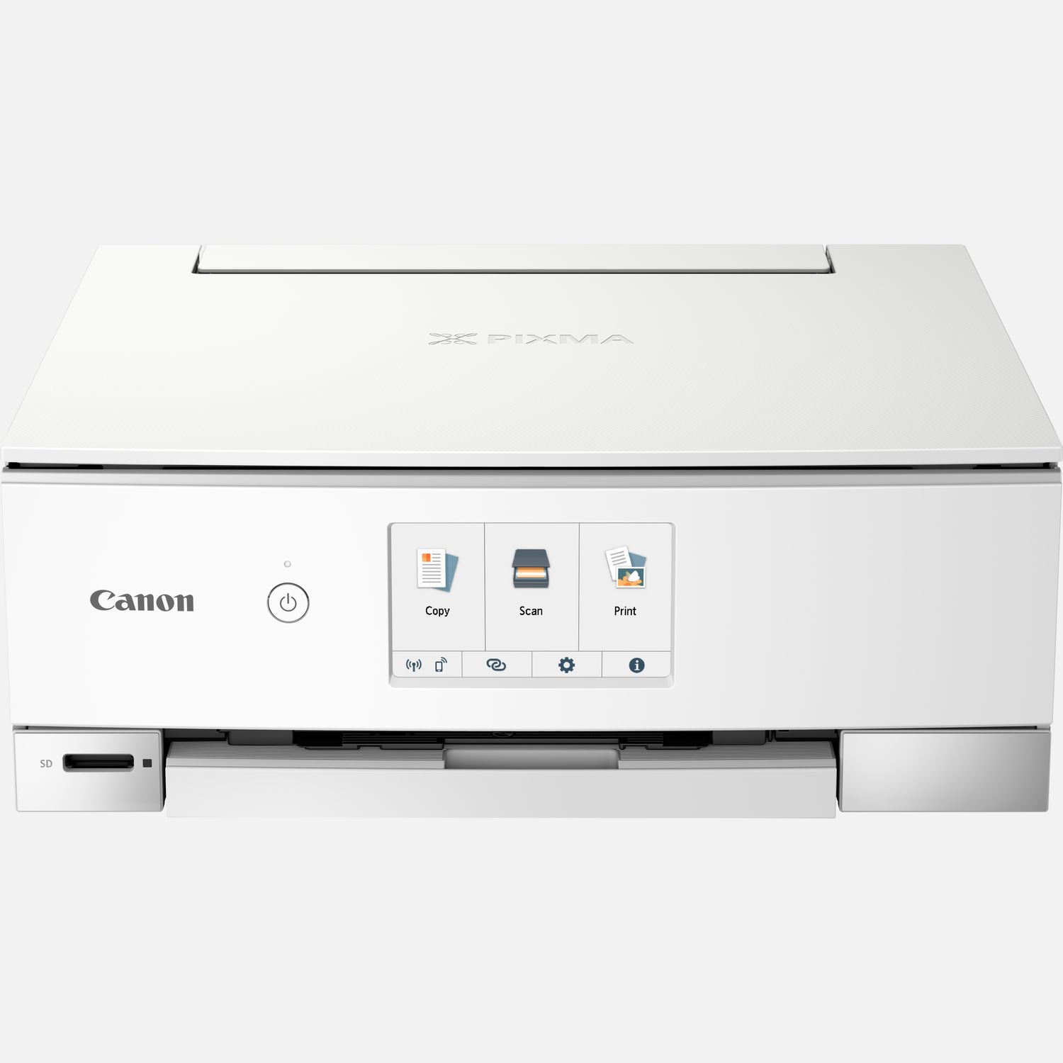 Imprimante à jet d'encre multifonction Canon PIXMA TS8351, blanche