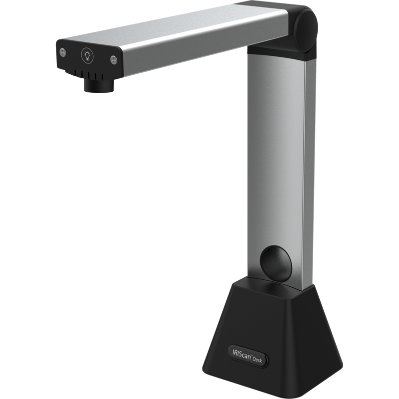 IRIScan Desk 5 Desktop Camera Scanner Product Front Left view when product is open