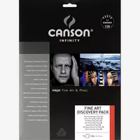 Canson Infinity Fine Art Discovery Pack, A4, 14 Sheets Product Front View