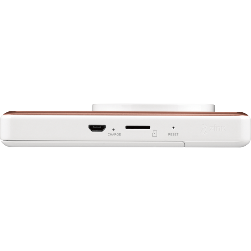 Cámara impresora fotográfica en color instantánea Canon Zoemini S, oro rosa + Diario + Estuche Producto Vista inferior