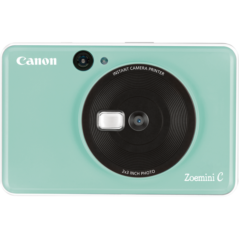 Appareil Photo Instantané Canon Zoemini C, vert menthe Produits Vue avant