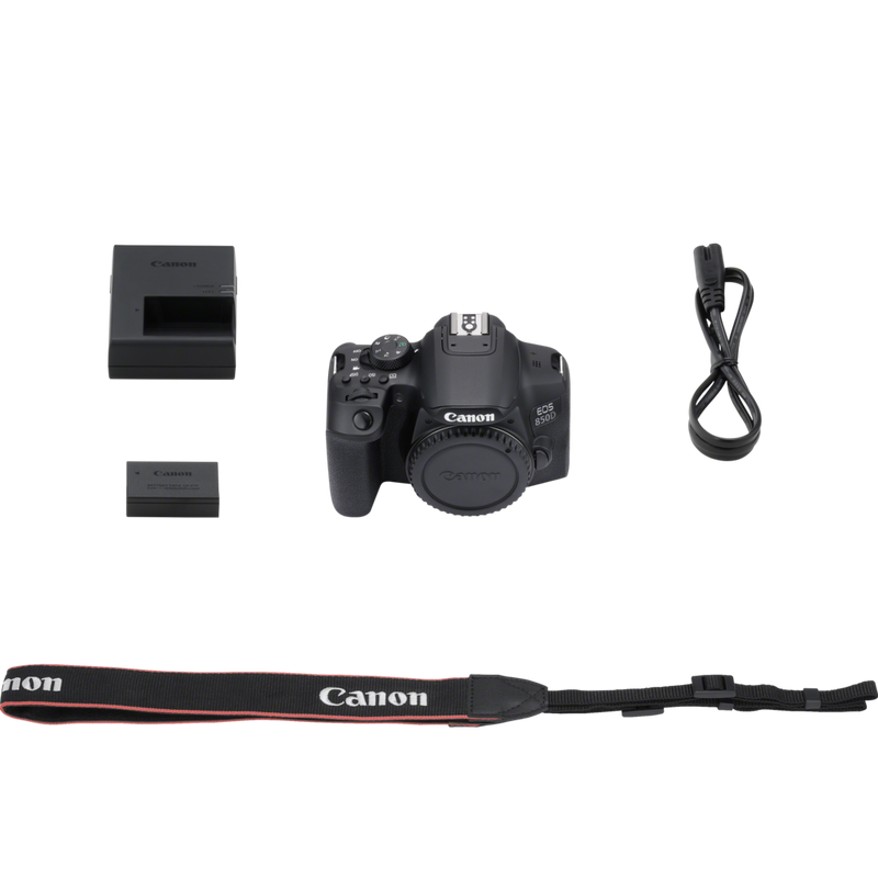 Boîtier Canon EOS 850D Produits Contenu de la boîte
