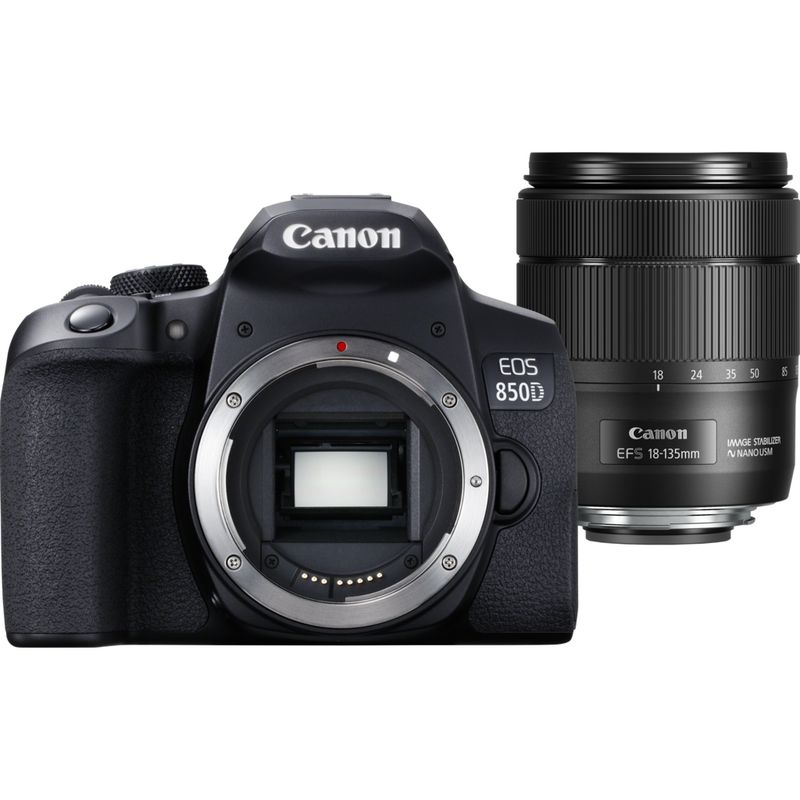 Buy Canon EOS 850D + EF-S 18-135mm f/3.5-5.6 IS USM Lens in Wi-Fi