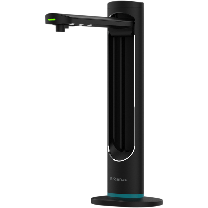 IRIScan Desk 6 Business A3 Document Scanner Produkt Sett forfra til venstre når produktet er åpent