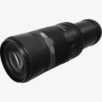 Canon RF 600mm F11 IS STM Objektiv Produkt Diagonale Ansicht des erweiterten Objektivs