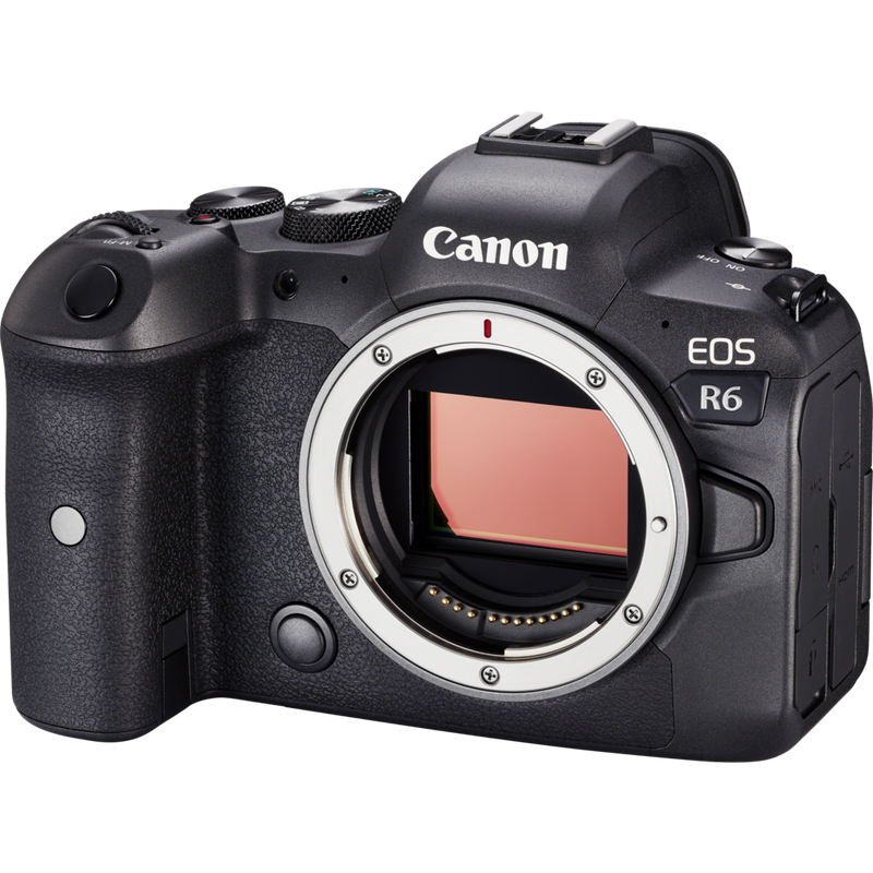 Canon EOS R6 Mirrorless Camera Body Product Diagonal View