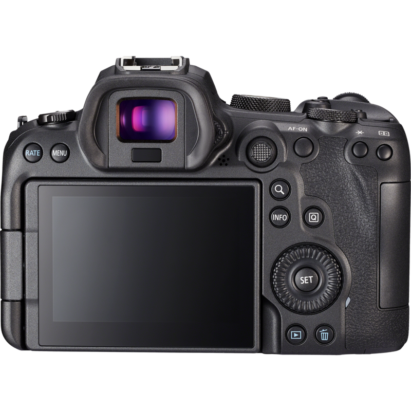 Canon EOS R6 Mirrorless Camera Body Product Back View