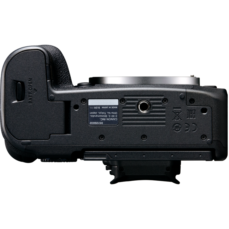 Canon EOS R6 Mirrorless Camera Body Product Bottom View