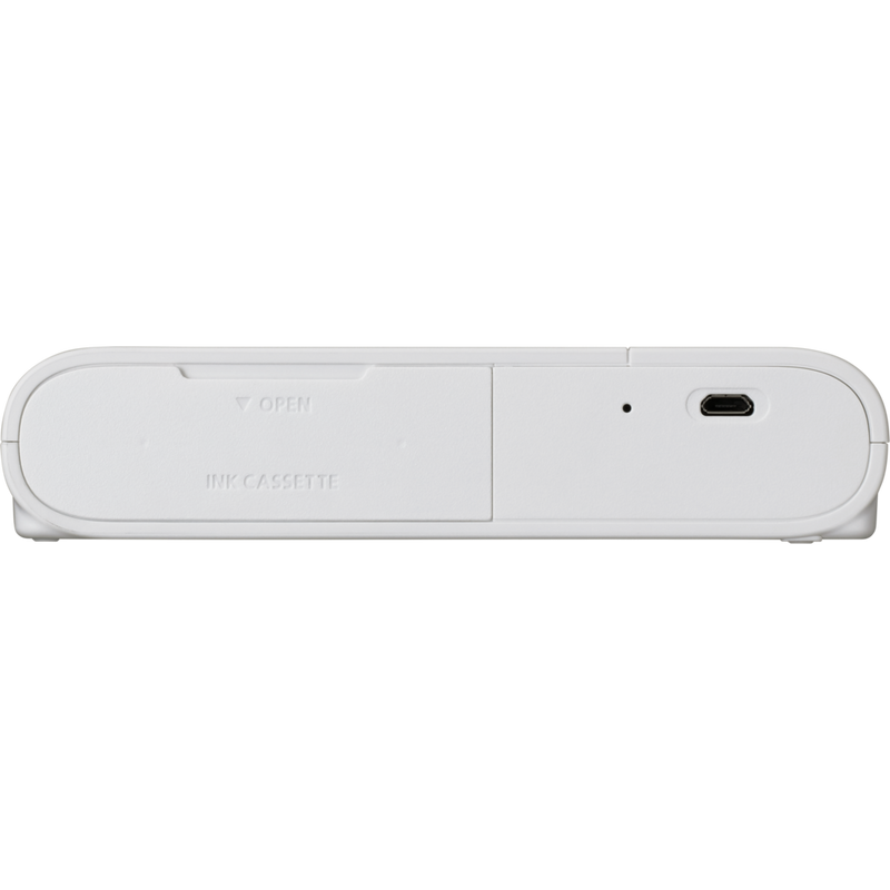 Canon SELPHY SQUARE QX10 Portable Colour Photo Wireless Printer, White Product Bottom View