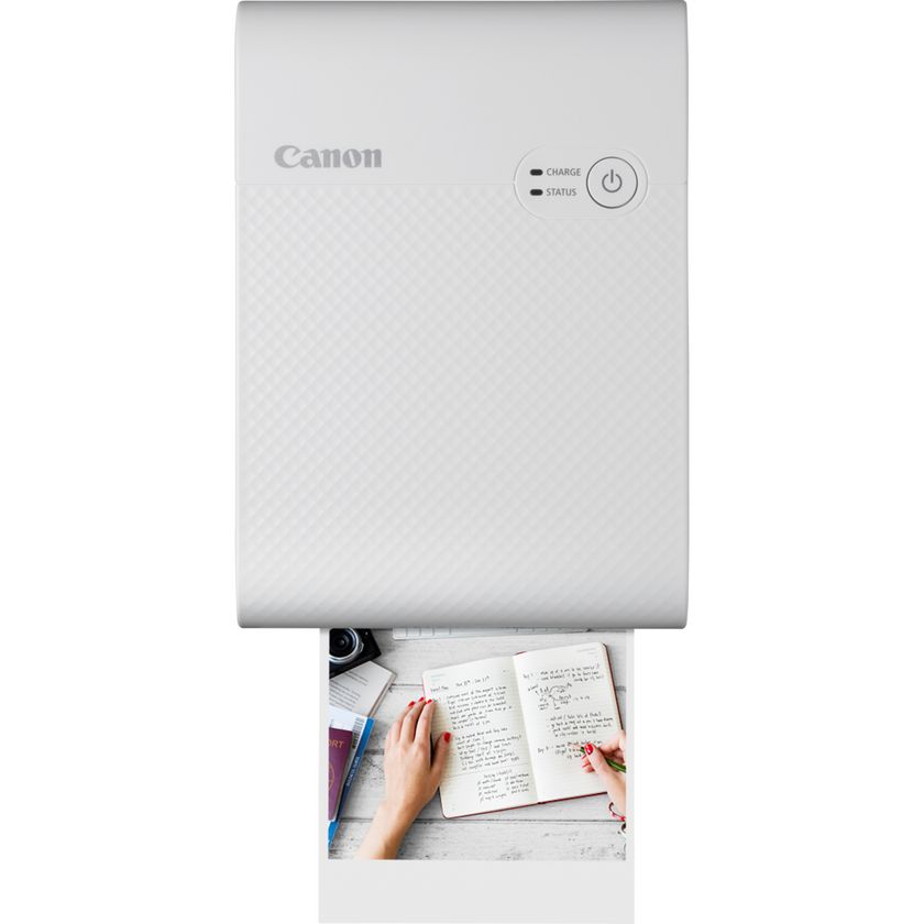 Canon SELPHY SQUARE QX10 mobiler WLAN-Farbfotodrucker, Weiß in 