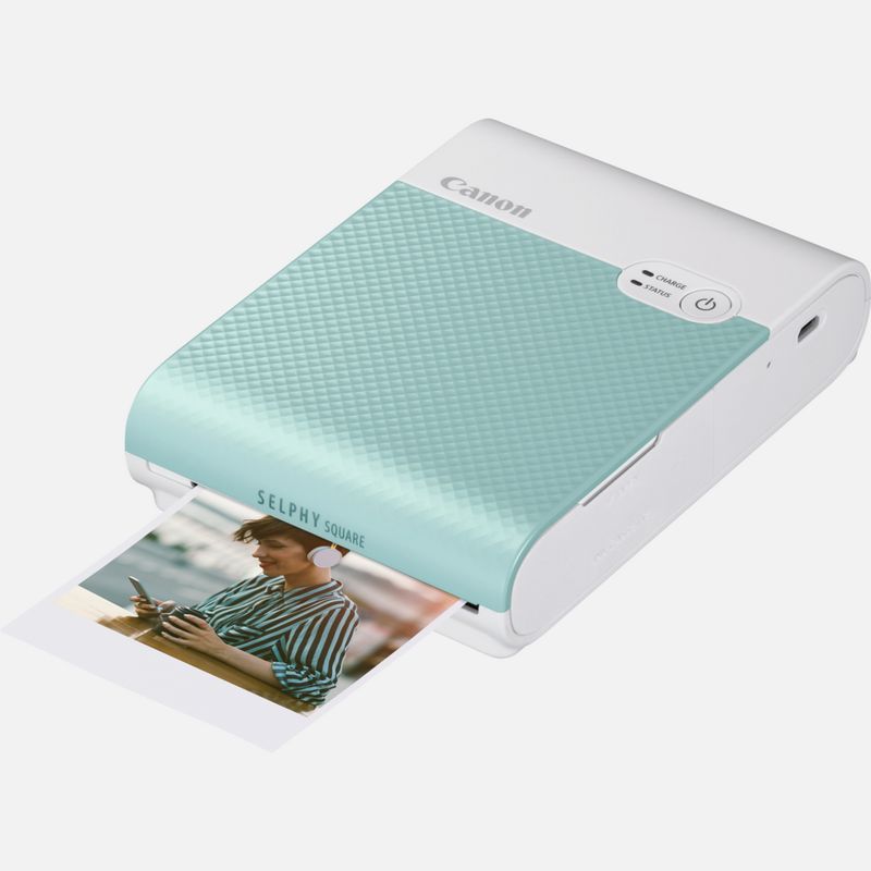 Imprimante photo couleur portable sans fil Canon SELPHY SQUARE QX10, vert  menthe dans Imprimantes portables — Boutique Canon France