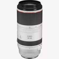 Canon RF 100-500mm F4.5-7.1L IS USM Lens Product Diagonal Top-Down View