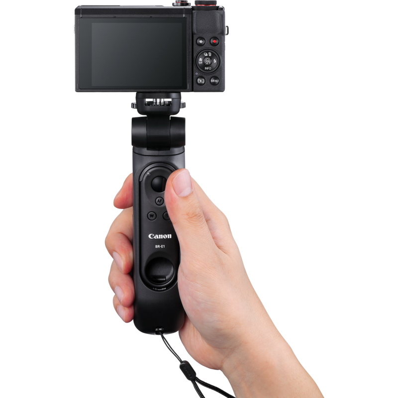 Canon Tripod Grip HG-100TBR Produits tenu en main avec un appareil photo