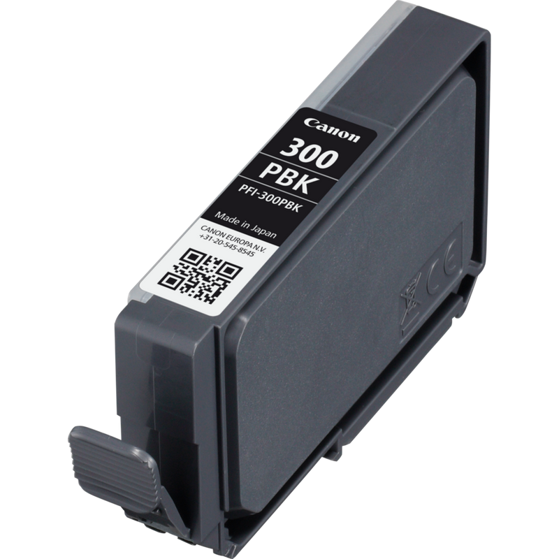 Canon PFI-300PBK Photo Black Ink Cartridge Product Cartridge Right View