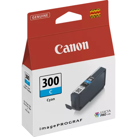 Canon PFI-300C Cyan Ink Cartridge