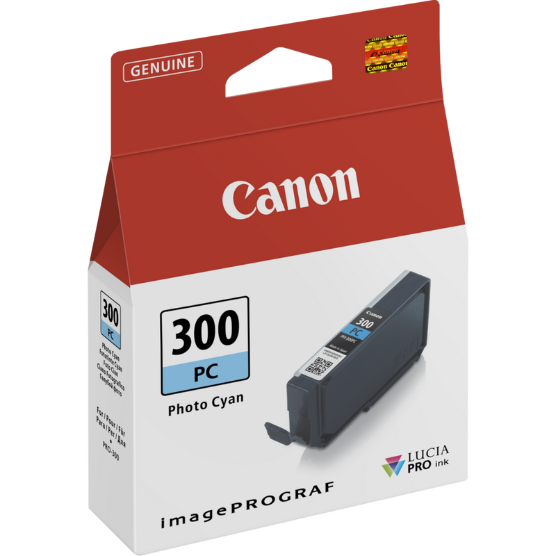 

Canon PFI-300PC Photo Cyan Ink Cartridge