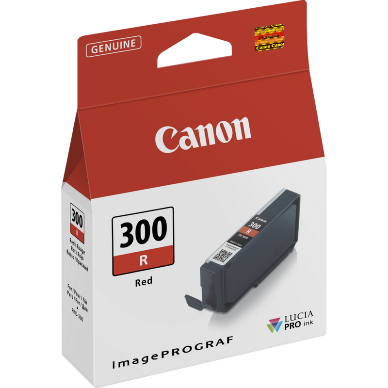 

Canon PFI-300R Red Ink Cartridge