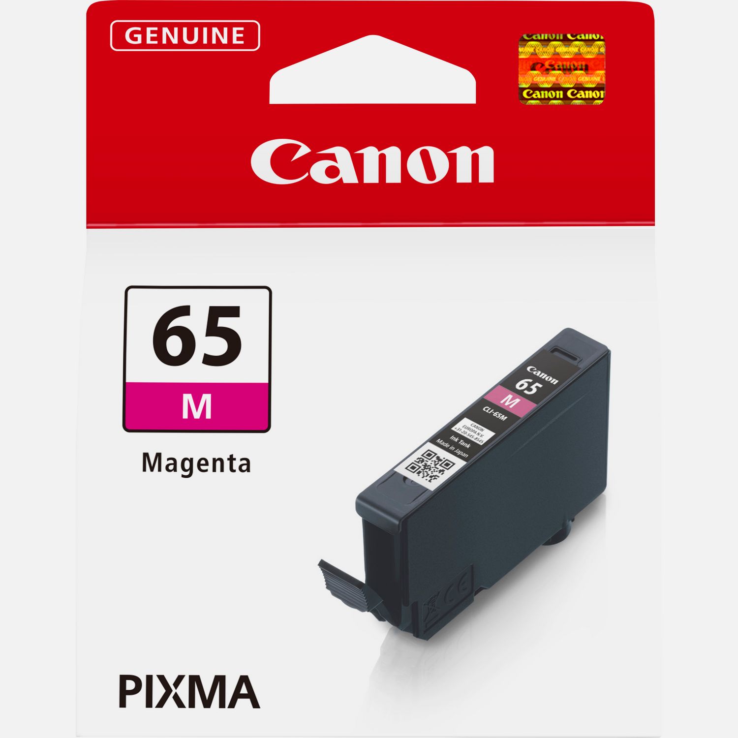 Cartouche d'encre magenta Canon CLI-65M