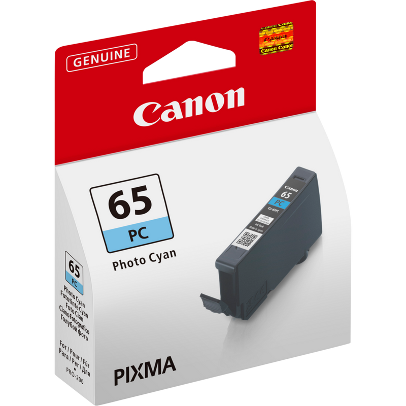 Cartucho de tinta cian para foto CLI-65PC de Canon Producto Vista izquierda
