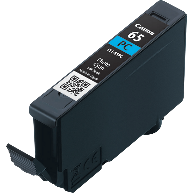 Cartucho de tinta cian para foto CLI-65PC de Canon Producto Vista derecha de un cartucho
