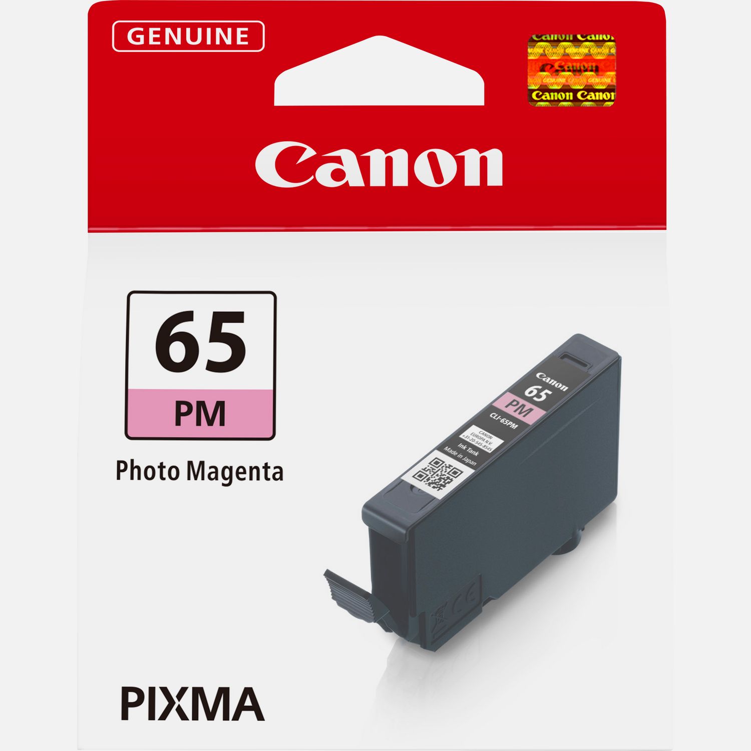 Cartouche d'encre photo magenta Canon CLI-65PM