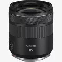 Canon RF 85mm F2 Macro IS STM Lens Product Diagonal Top-Down View