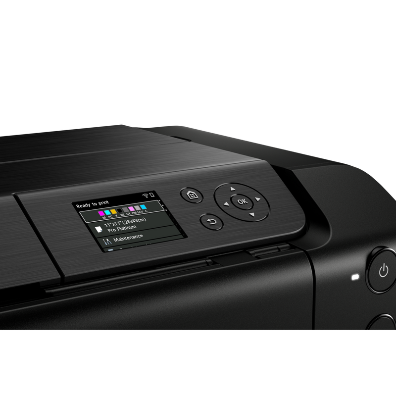 Impresora fotográfica inalámbrica A3 Plus en color PIXMA PRO-200 de Canon Producto Vista del panel superior