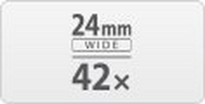 42x 24mm wide