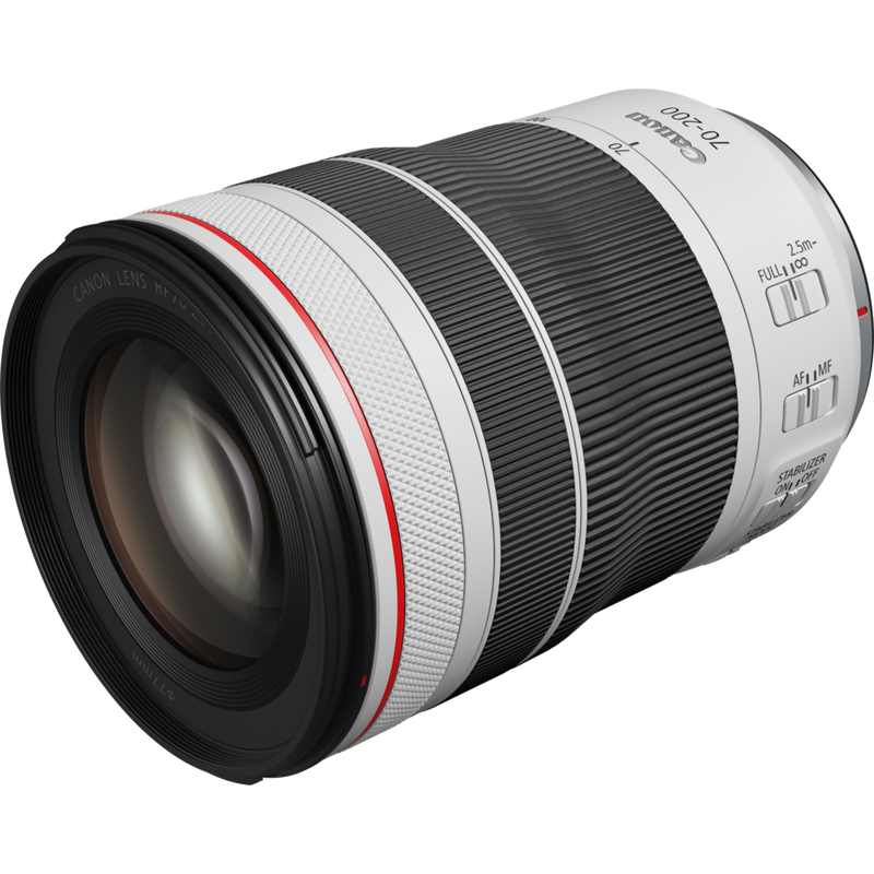 Objectif Canon RF 70-200mm F4L IS USM Produits Vue diagonale