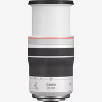 Canon RF 70-200mm F4L IS USM Lens Product Front View of the Extended Lens