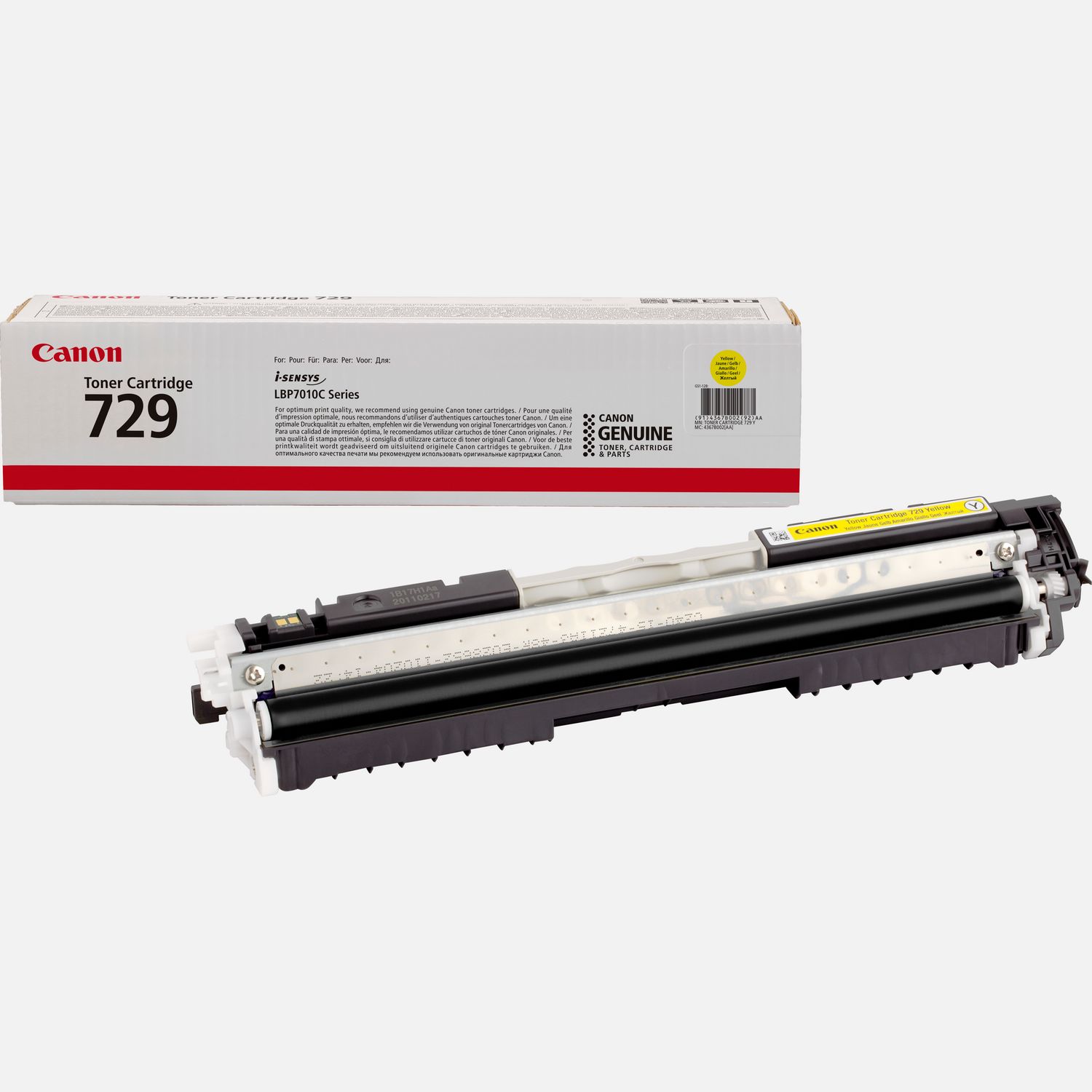 Image of Cartuccia toner giallo Canon 729Y