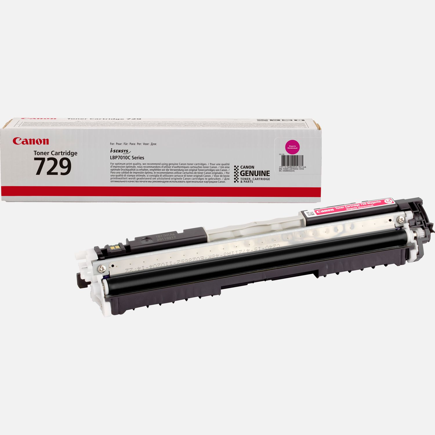 Cartouche toner magenta Canon 729M