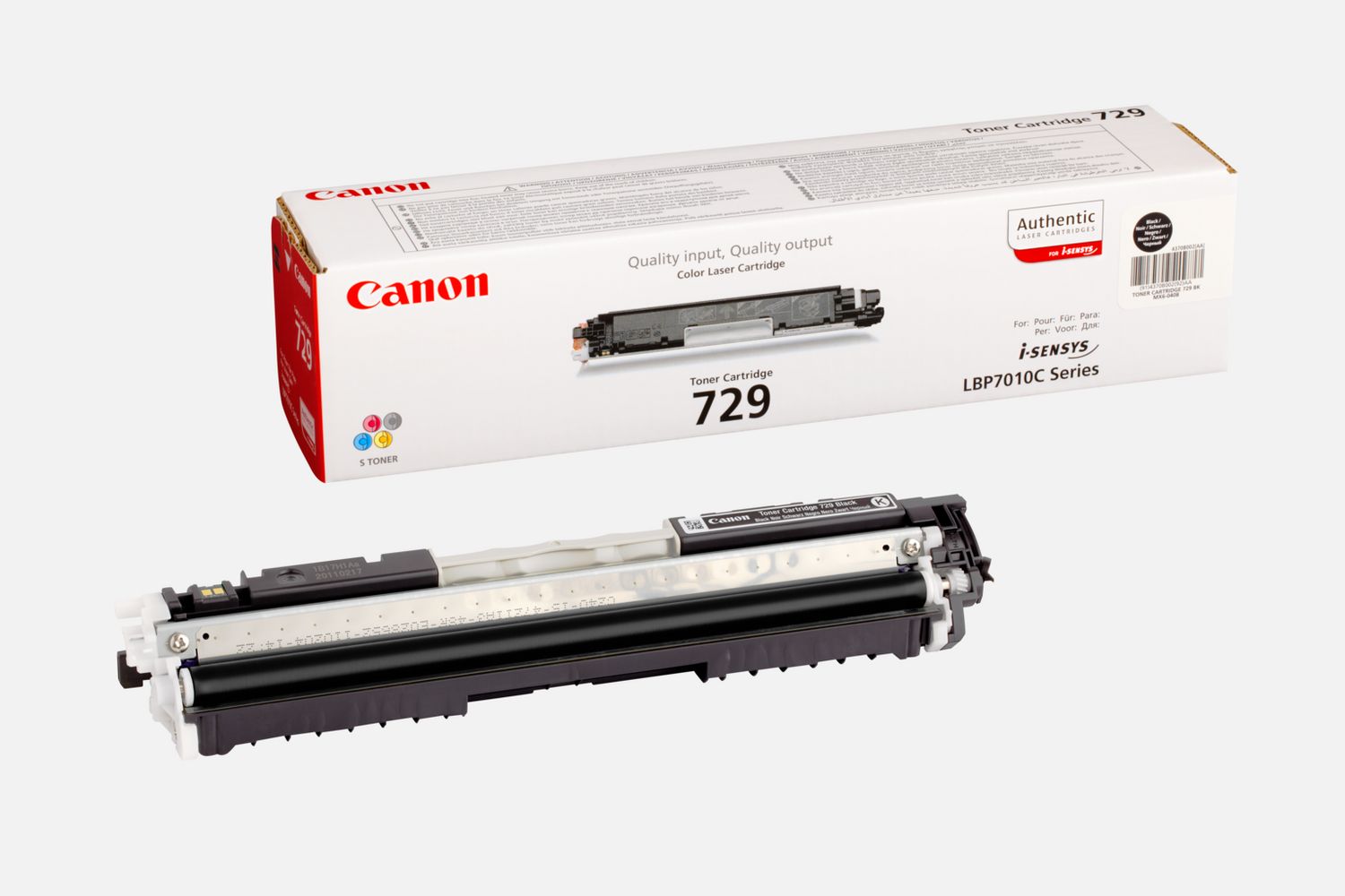 Cartouche toner noir Canon 729BK