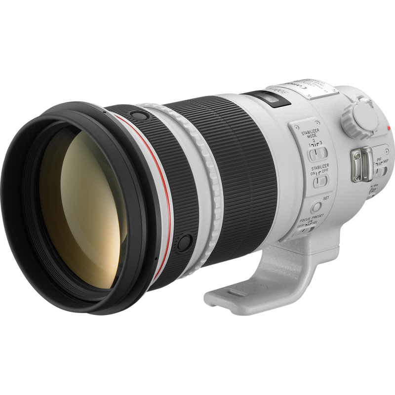 Objectif EF 300mm f/2.8L IS II USM Produits Vue de dessus