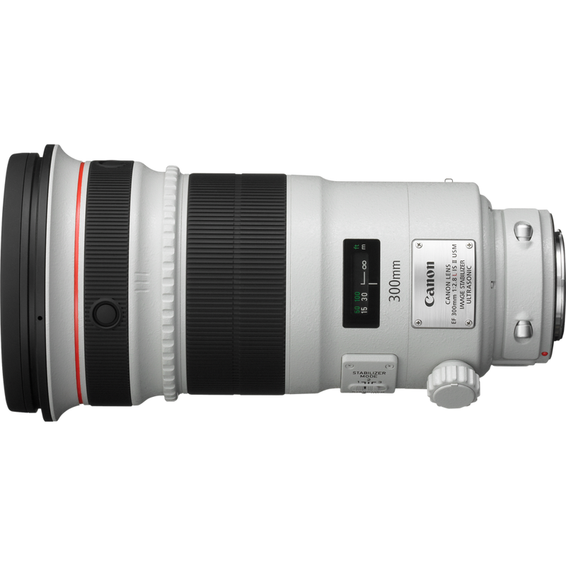 Objectif EF 300mm f/2.8L IS II USM Produits Vue de gauche