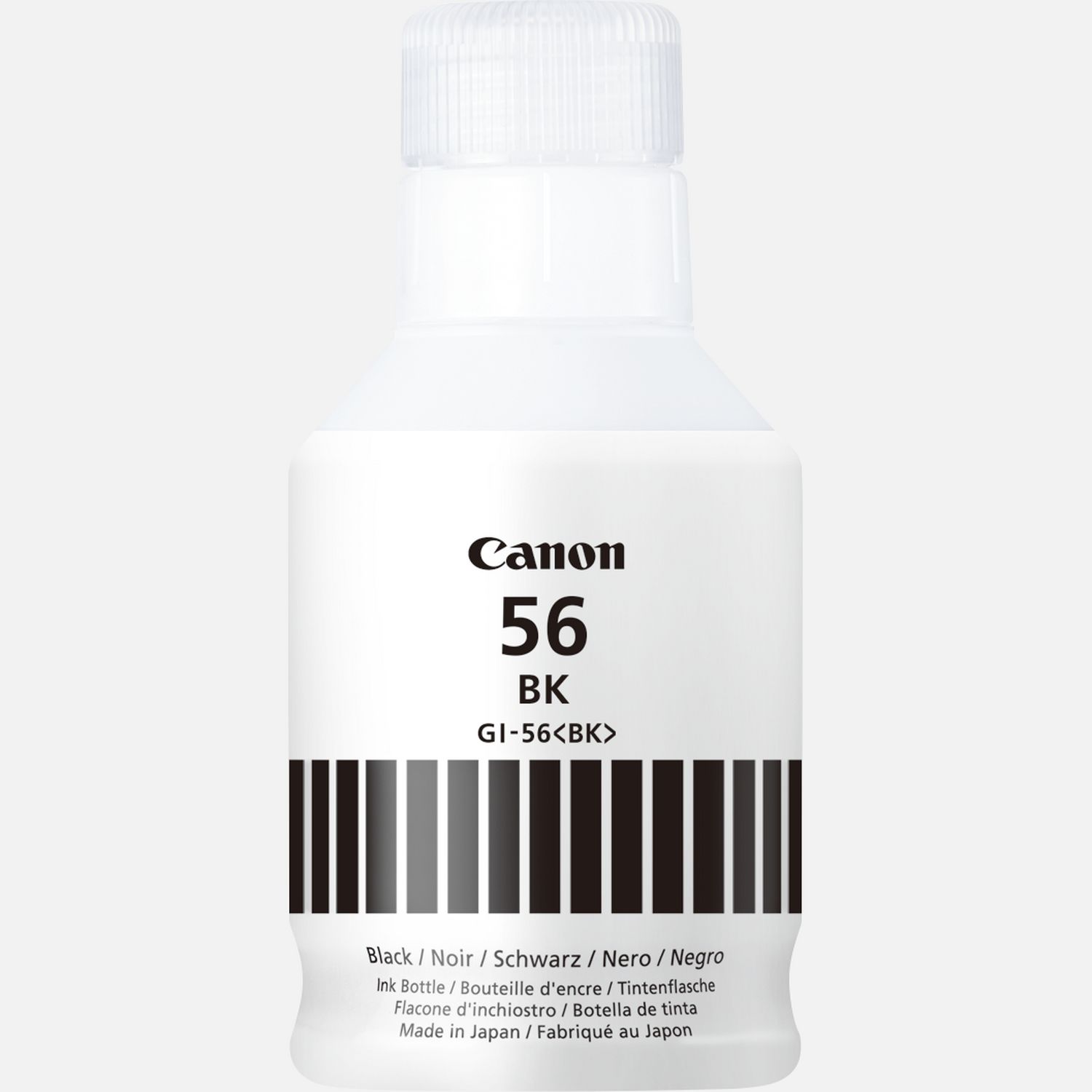 Bouteille d'encre noire Canon GI-56BK